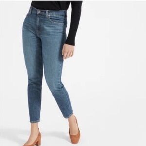 Everlane High Rise Ankle Jeans